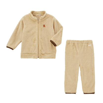 MIKI HOUSE Bear Microfur Loungewear