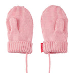 MIKI HOUSE Bear Cable Knit Mittens