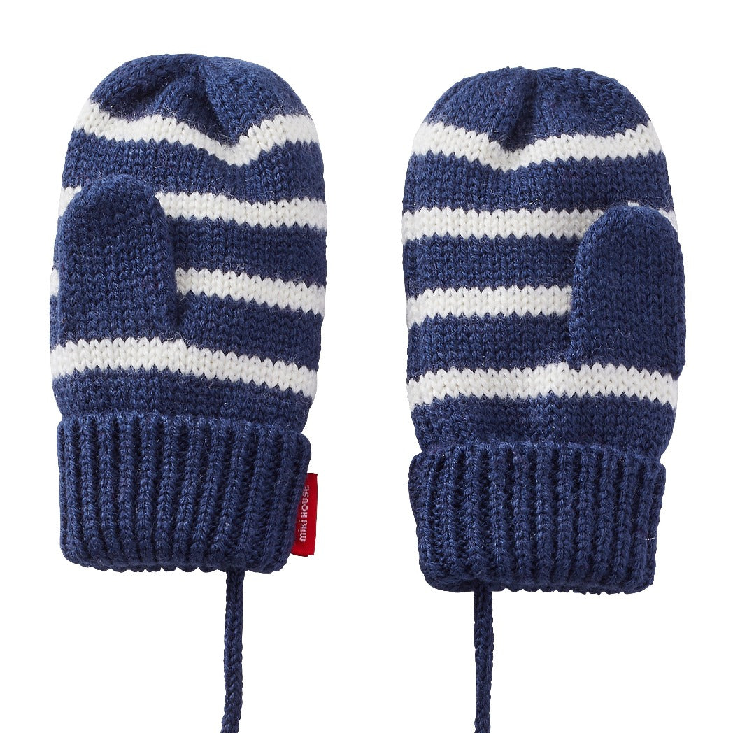 Knit Mittens with Twinkling Lights