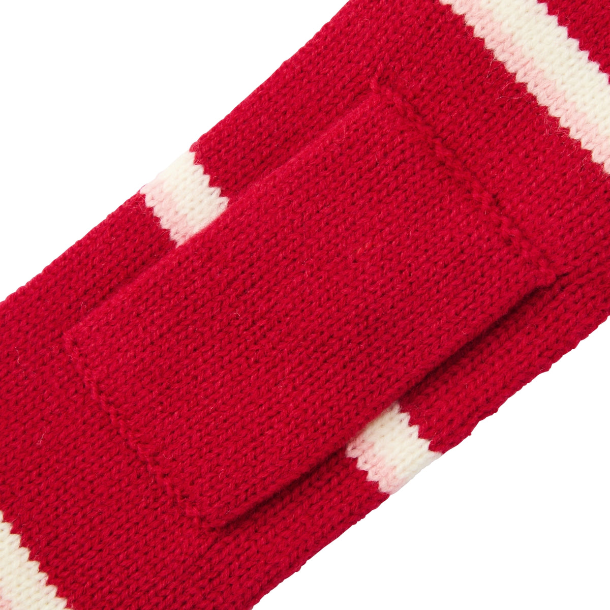 Pucchi & Usako 3D Motif Striped Scarf