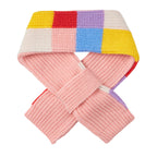 Usako Colour-Block Knit Scarf