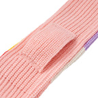 Usako Colour-Block Knit Scarf