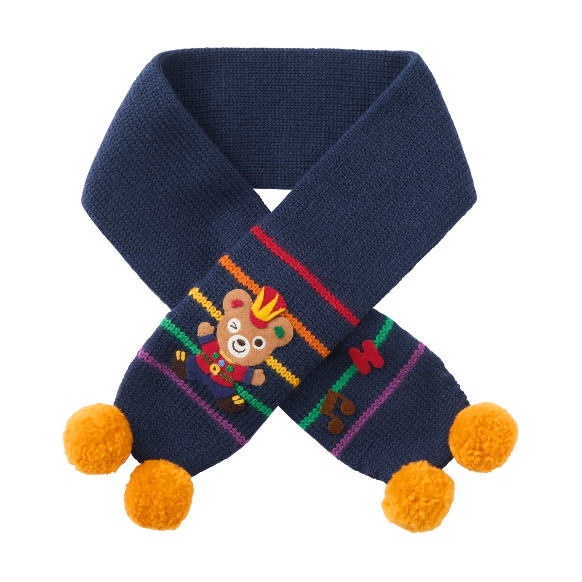 Musical Parade Pom-Pom Scarf