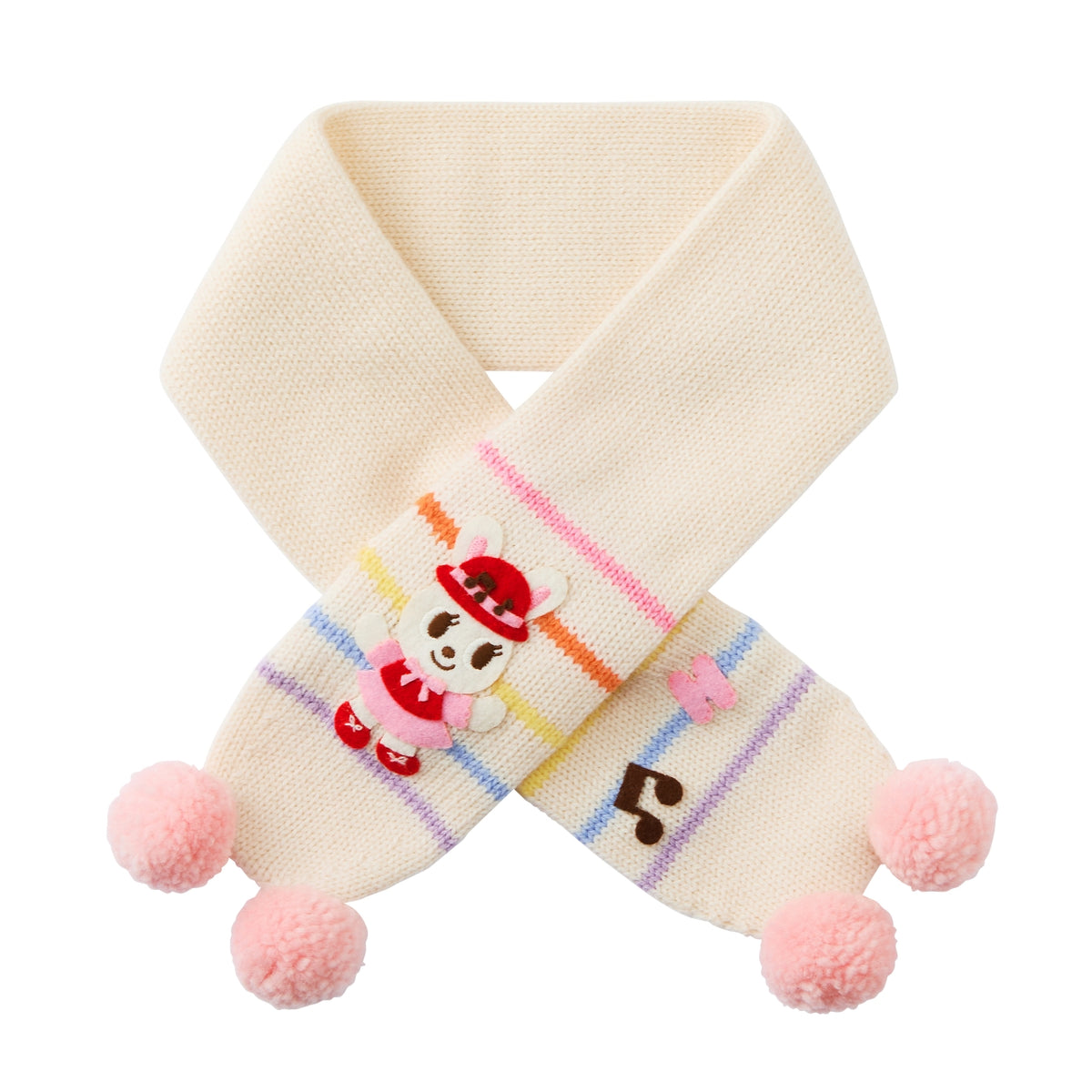 Musical Parade Pom-Pom Scarf