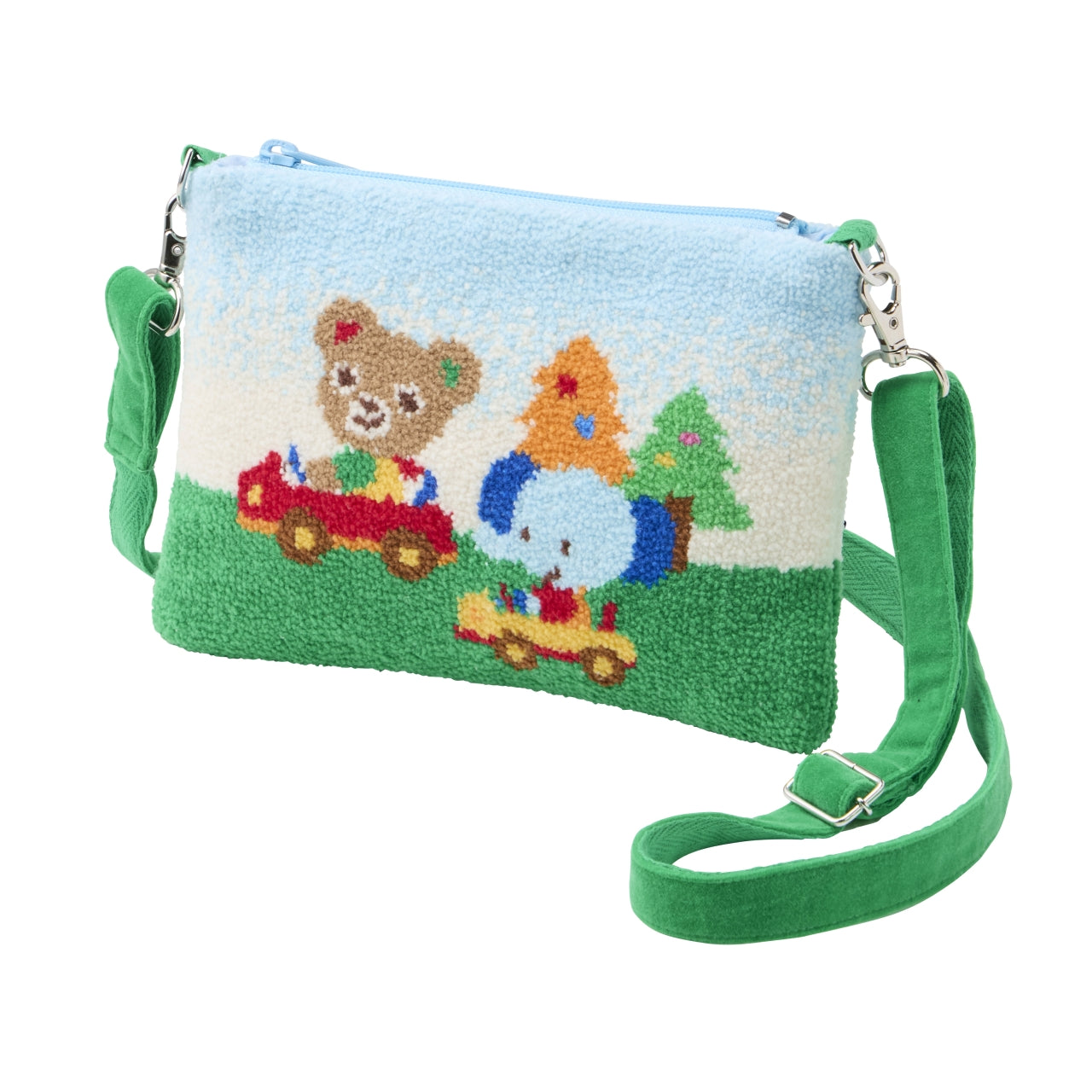 Soft Chenille Shoulder Bag