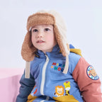 Bear Motif 2-Way Aviator Hat