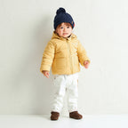 MIKI HOUSE Bear Cable Knit Beanie