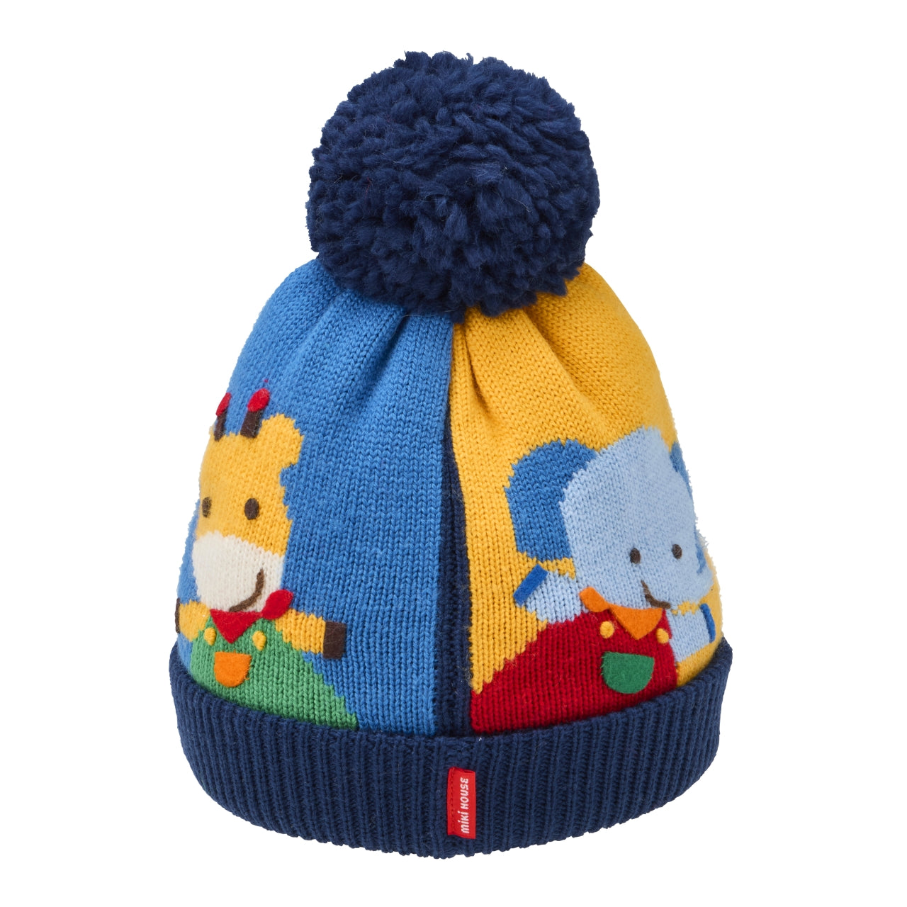 Festive MIKI HOUSE Friends Beanie
