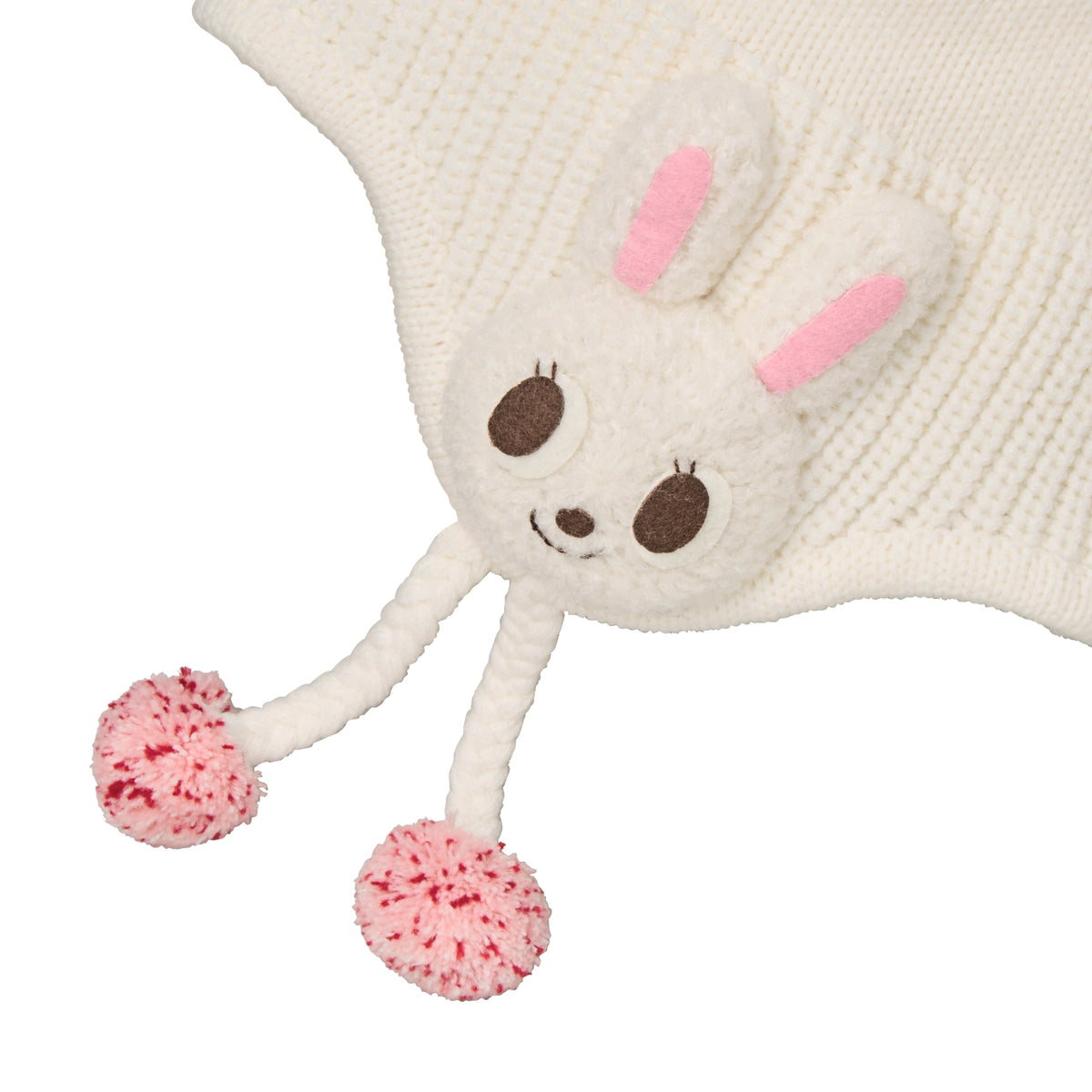 Pucchi &Usako Motif Knit Hood