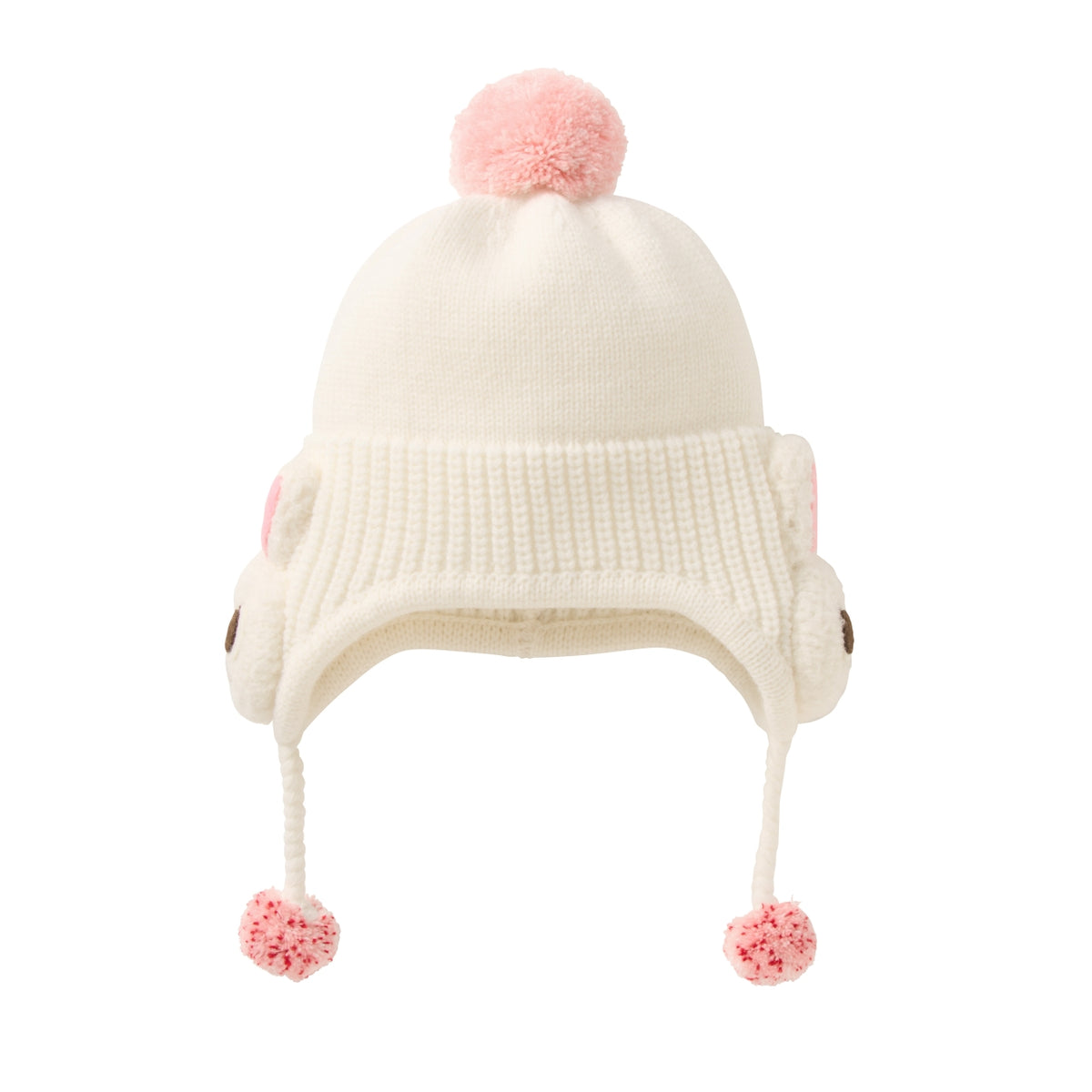 Pucchi &Usako Motif Knit Hood