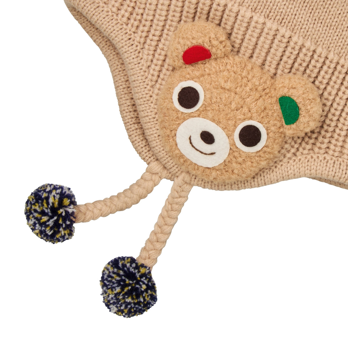 Pucchi &Usako Motif Knit Hood