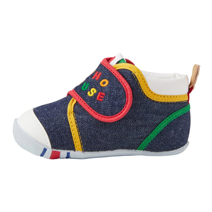 Beary Denim First Walker Shoes