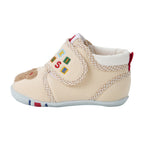 Classic MIKI HOUSE Bear First Walker Shoes