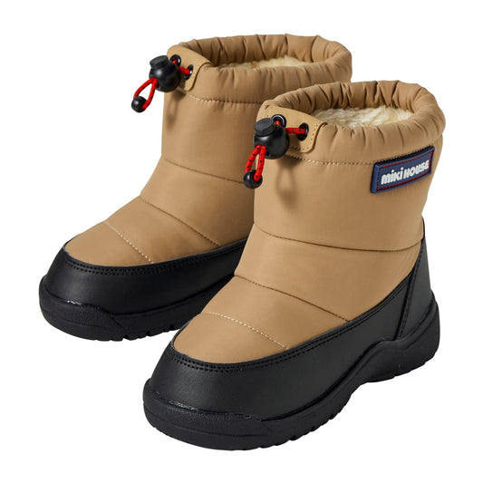 Drawstring Snow Boots