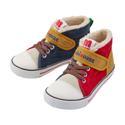 Corduroy High Top Sneakers for Kids