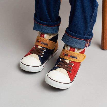 Corduroy High Top Sneakers for Kids