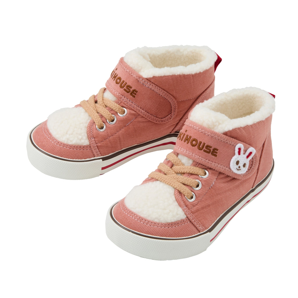 Cosy Corduroy Boa Winter Shoes for Kids