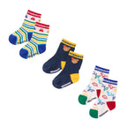 3-Pack Character Motif Socks (11-17cm)