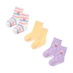 3-Pack Character Motif Socks (11-17cm)