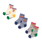 3-Pack Character Motif Socks (11-17cm)