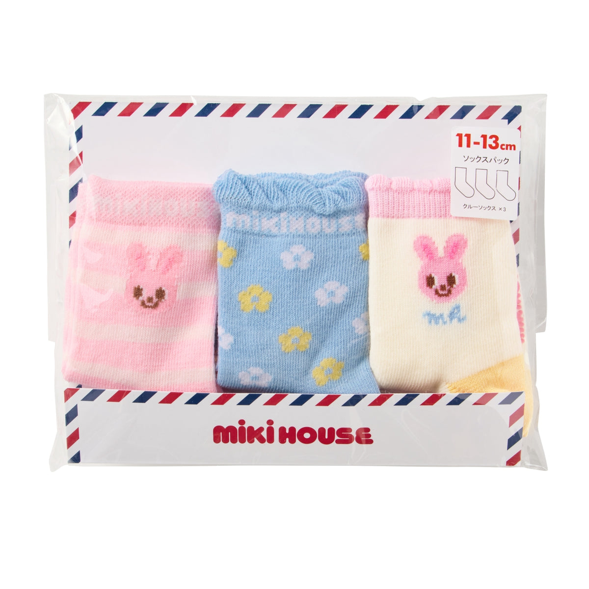 3-Pack Character Motif Socks (11-17cm)