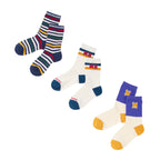 3-Pack Assorted Socks (17–23cm)