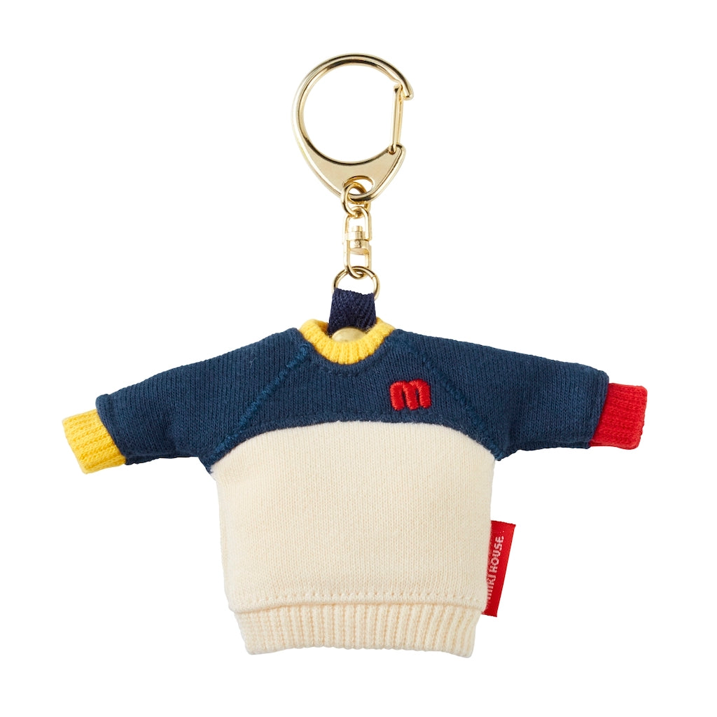 Miki House Back Logo Trainer Keychain - Multi