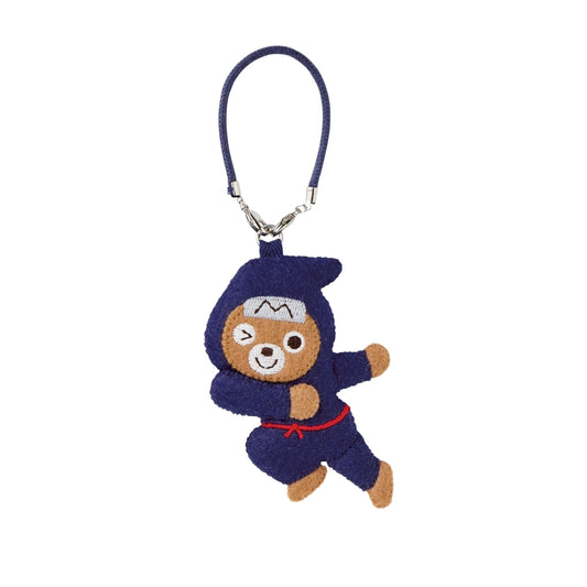 Pucchi Ninja Costume Cotton Charm: Carry Whimsy Everywhere