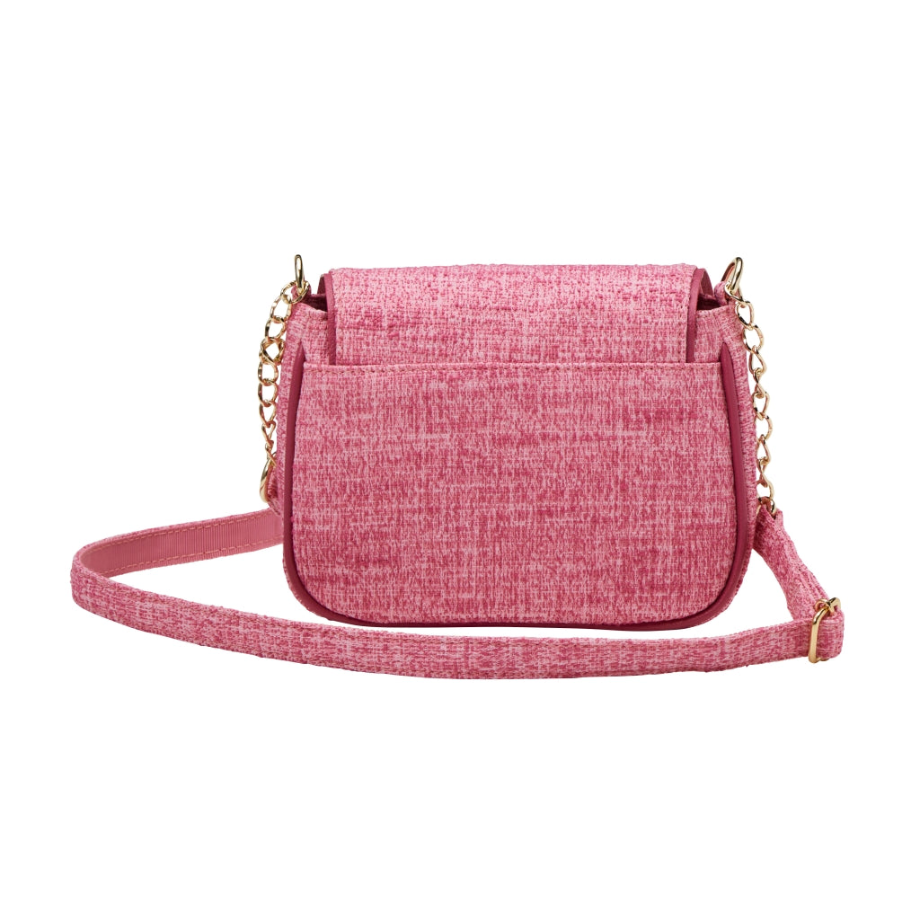 Chieco Saku Tweed Shoulder Bag