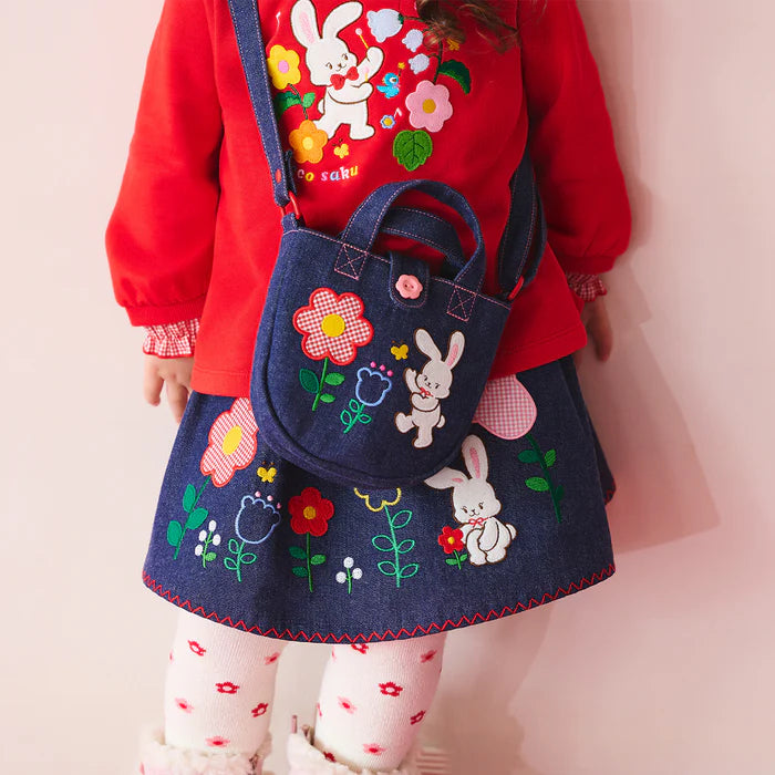 Chieco Flower Charm 2-Way Bag