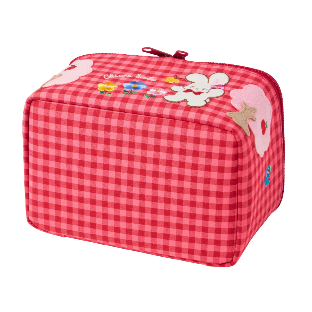 Chieco Saku Gingham Vanity Case