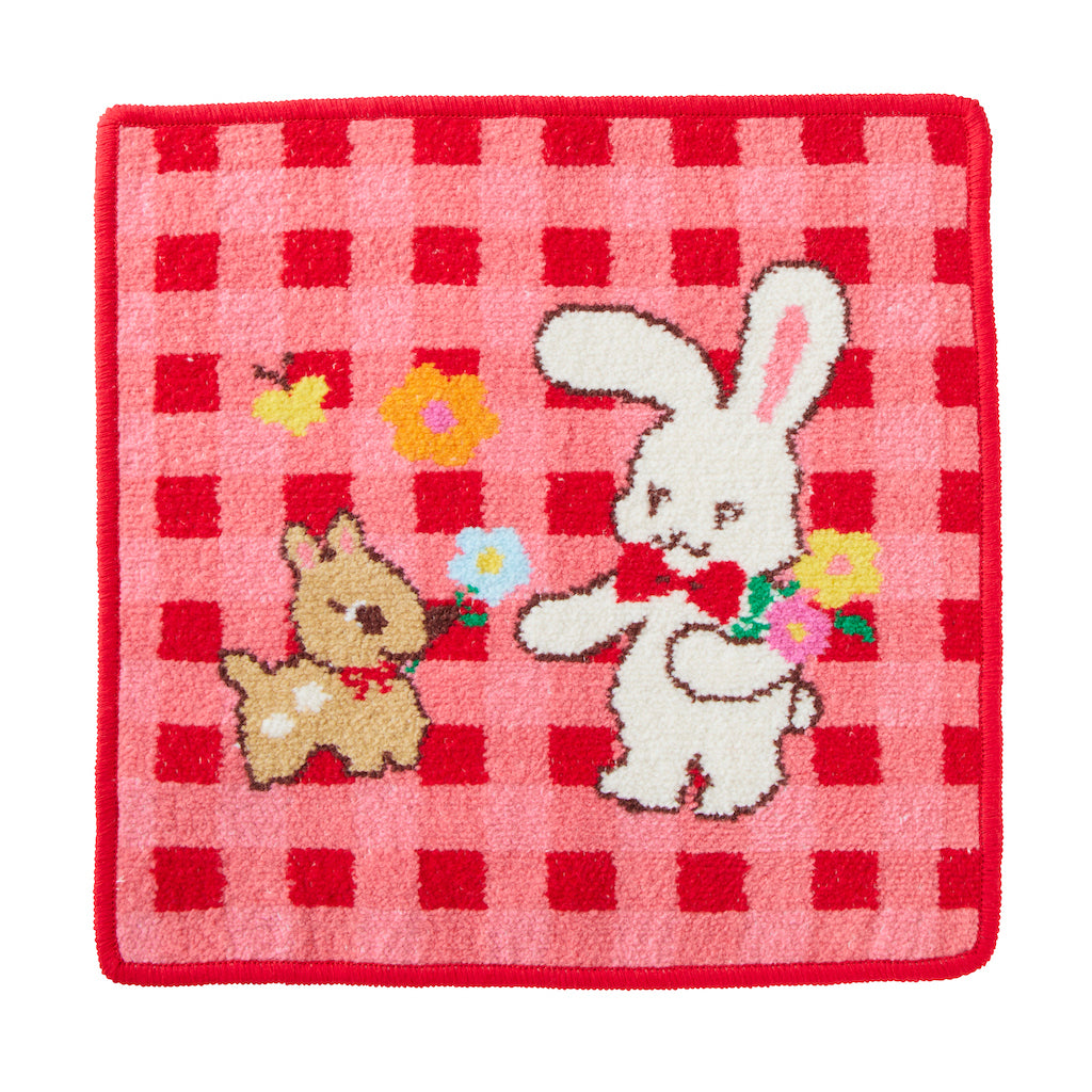 Chenille Hand Towel (starring Chieco the bunny!)