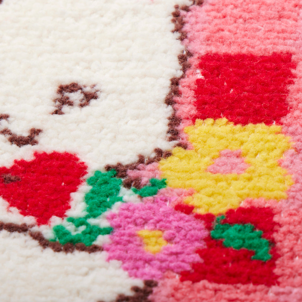 Chenille Hand Towel (starring Chieco the bunny!)
