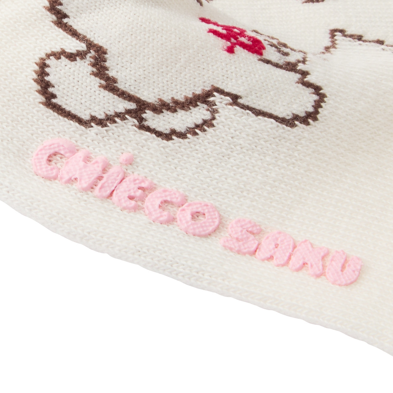 CHIECO SAKU High-Gauge Knit Socks with Chieco Motif