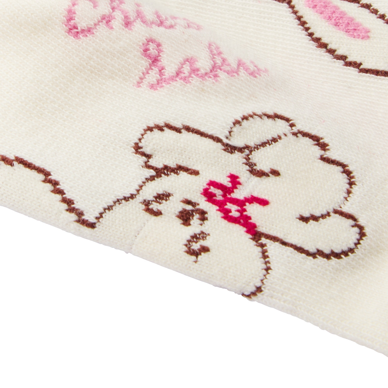 CHIECO SAKU High-Gauge Knit Socks with Chieco Motif