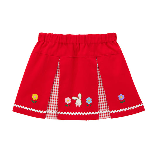 Chieco Saku Playful Box-Pleat Skirt for Fabulous Fashion Fun