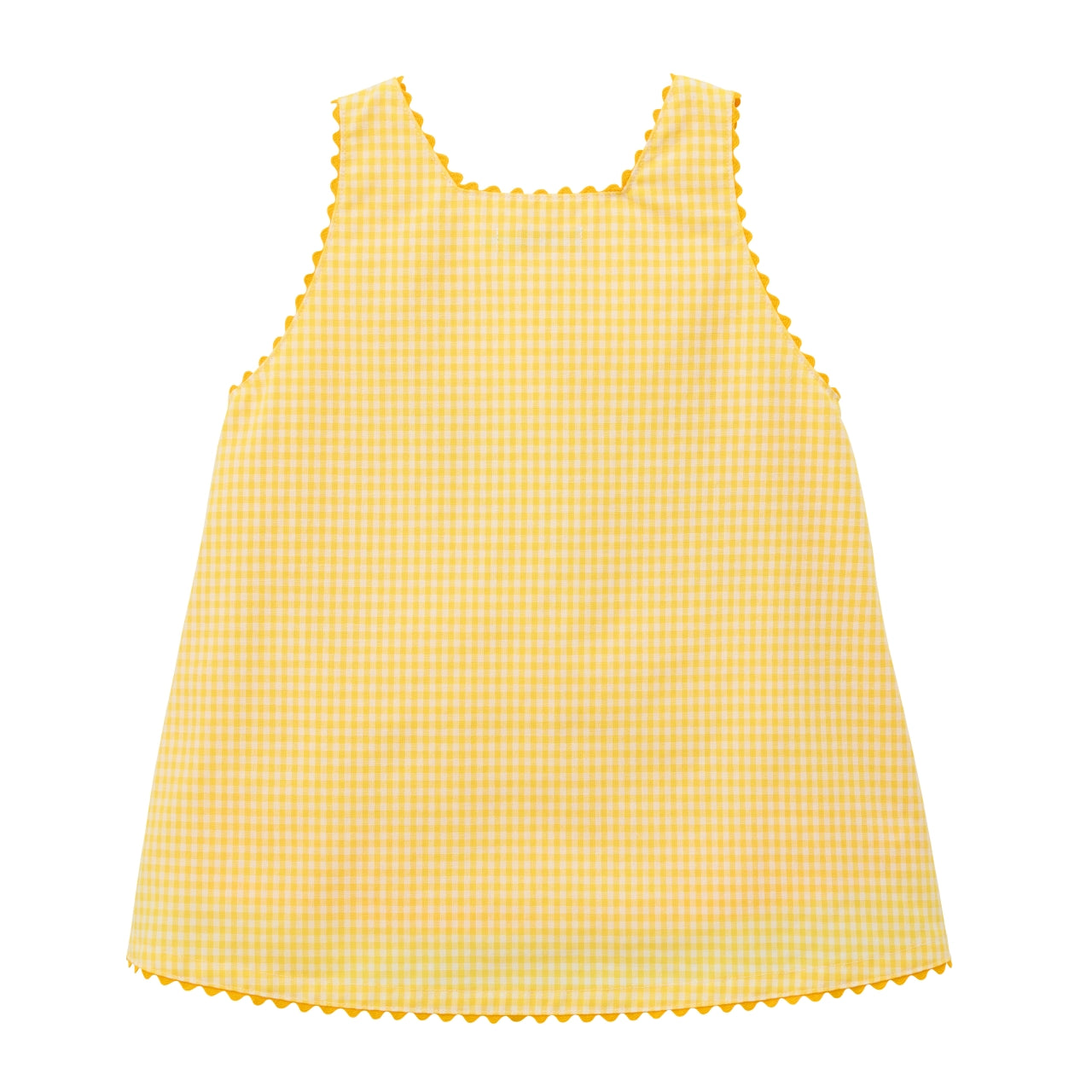 Chieco Saku Lucky Clover Gingham Jumper Skirt