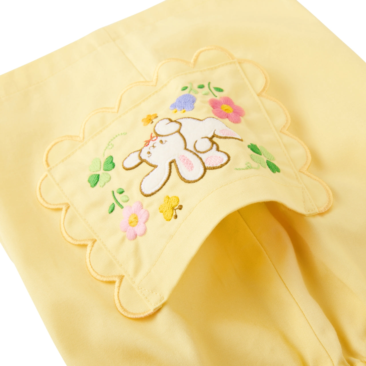 Chieko Saku Lucky Clover 2WAY Suspenders Shorts