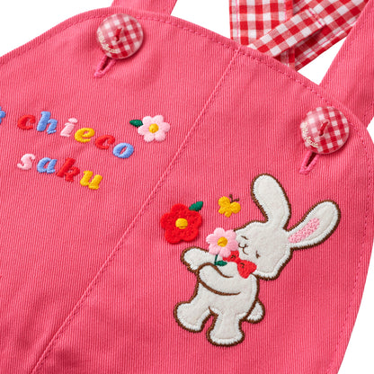 Chieco's Embroidered Dungarees