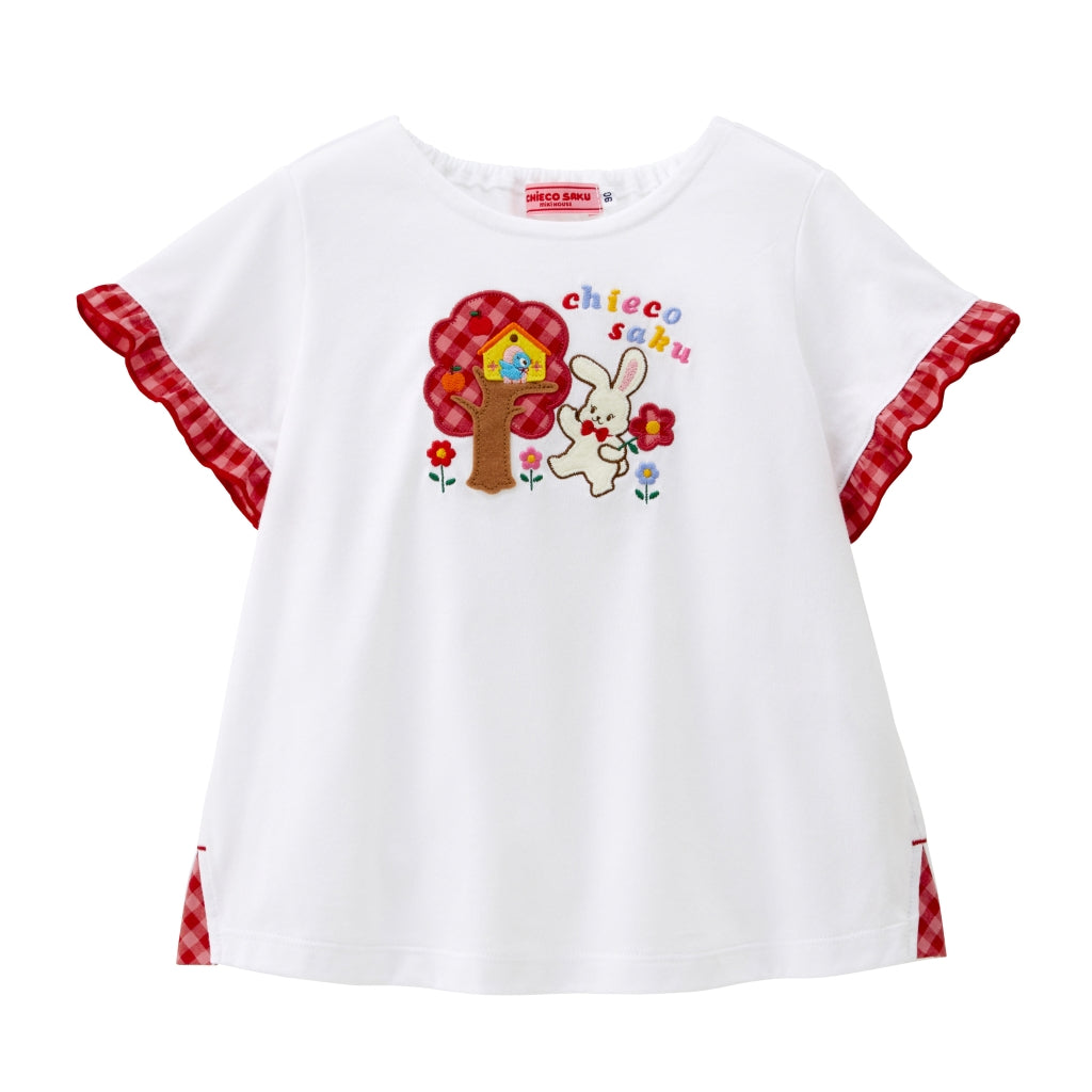 Chieco Frill-Sleeve Tee