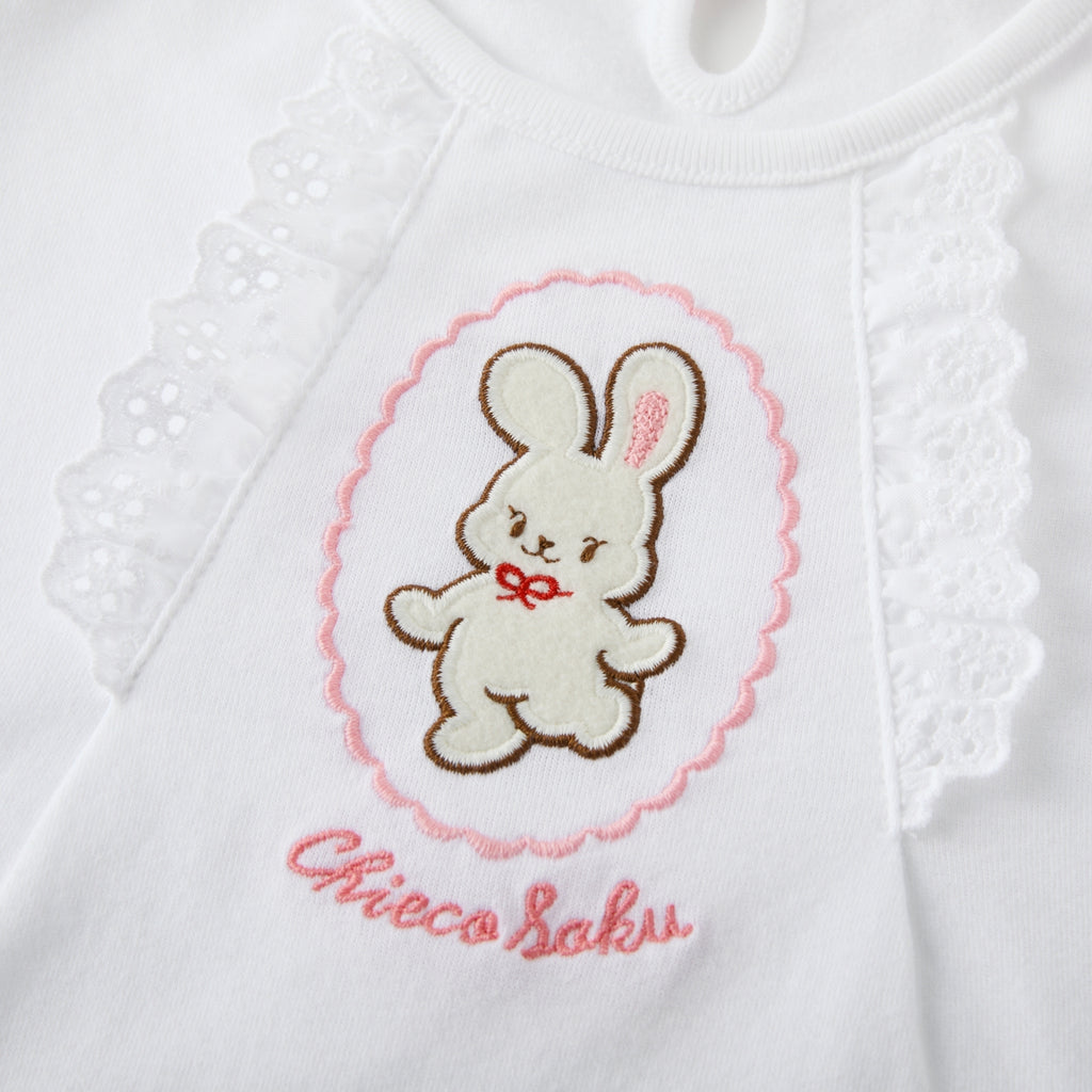 Chieco Saku Dewdrop Jewels Cameo Motif Tee