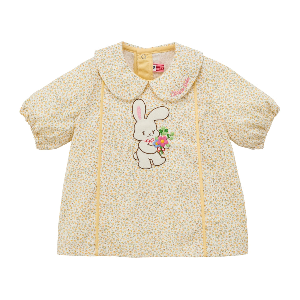 Chieco Saku "Blooming Spring" Floral Print Blouse