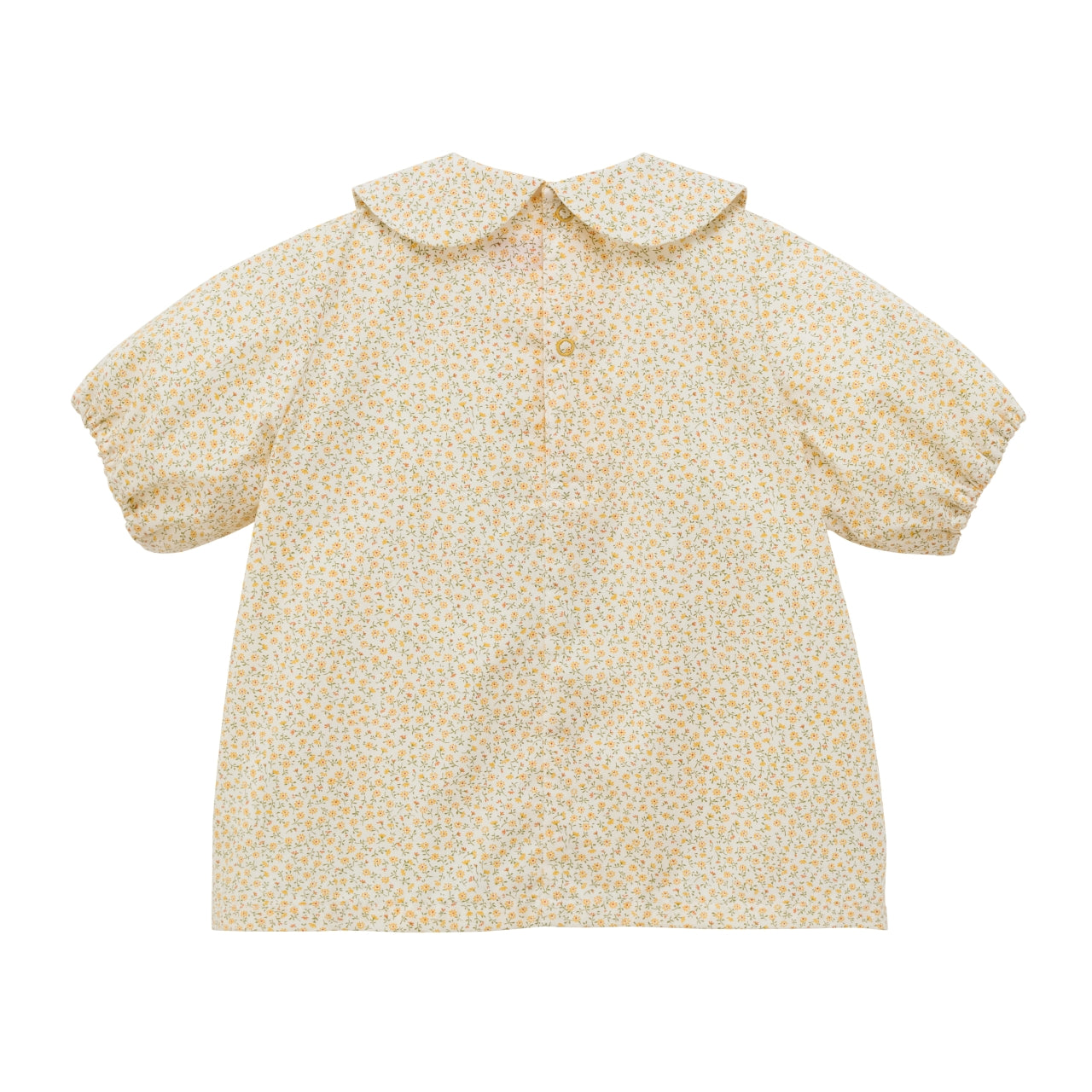 Chieco Saku "Blooming Spring" Floral Print Blouse