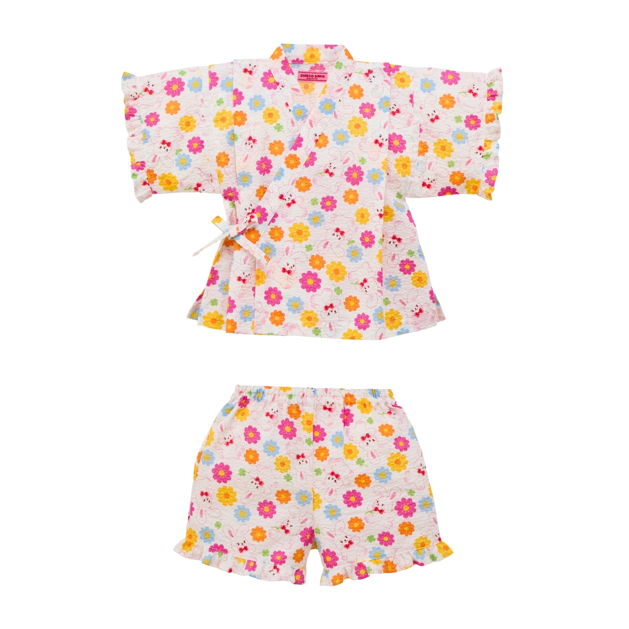 CHIECO SAKU Wildflower & Clover Jinbei Suit