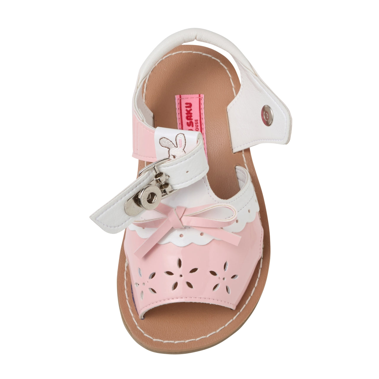 CHIECO SAKU Water Gem Collection Scallop Edge Sandals