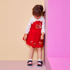 Chieco's Lace-Trimmed Cotton Blouse
