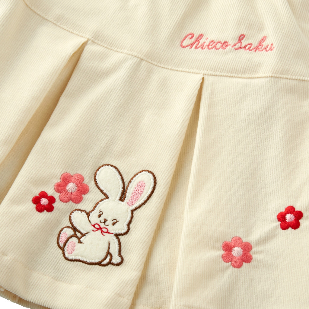 Sketch-Inspired Floral Skirt