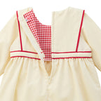 Chieco Saku White Snow Corduroy Dress