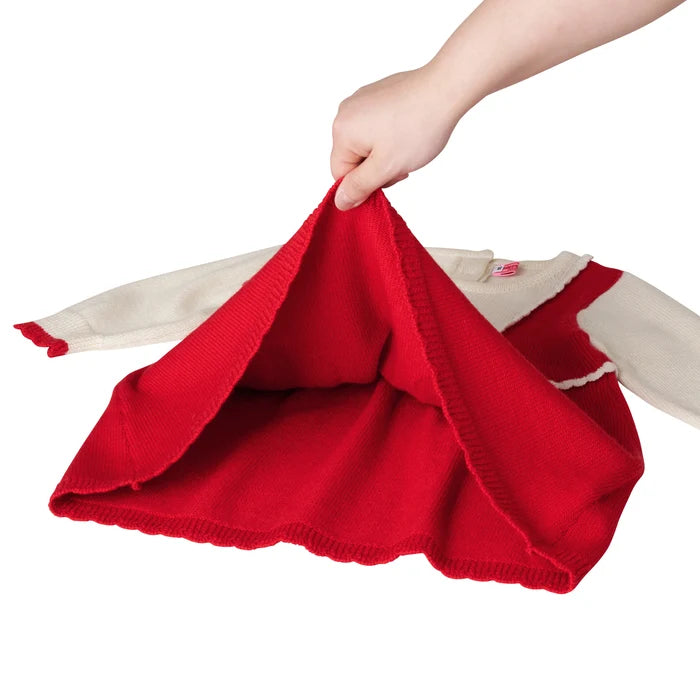 CHIECO SAKU Red Collection Knit Dress