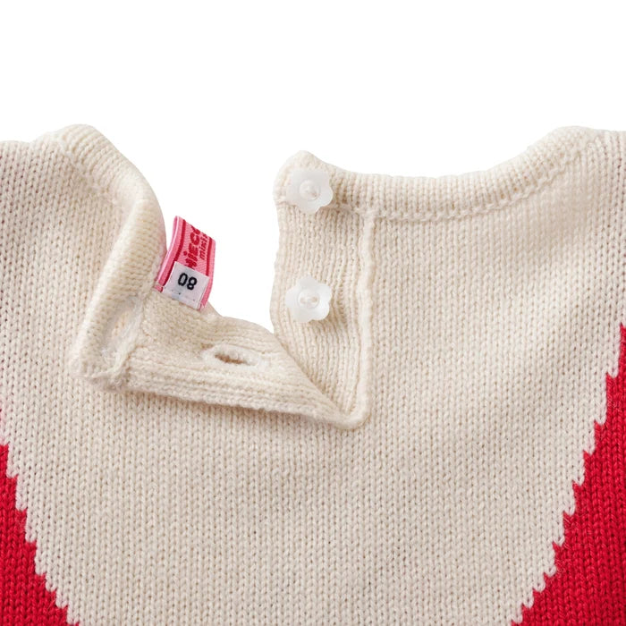 CHIECO SAKU Red Collection Knit Dress
